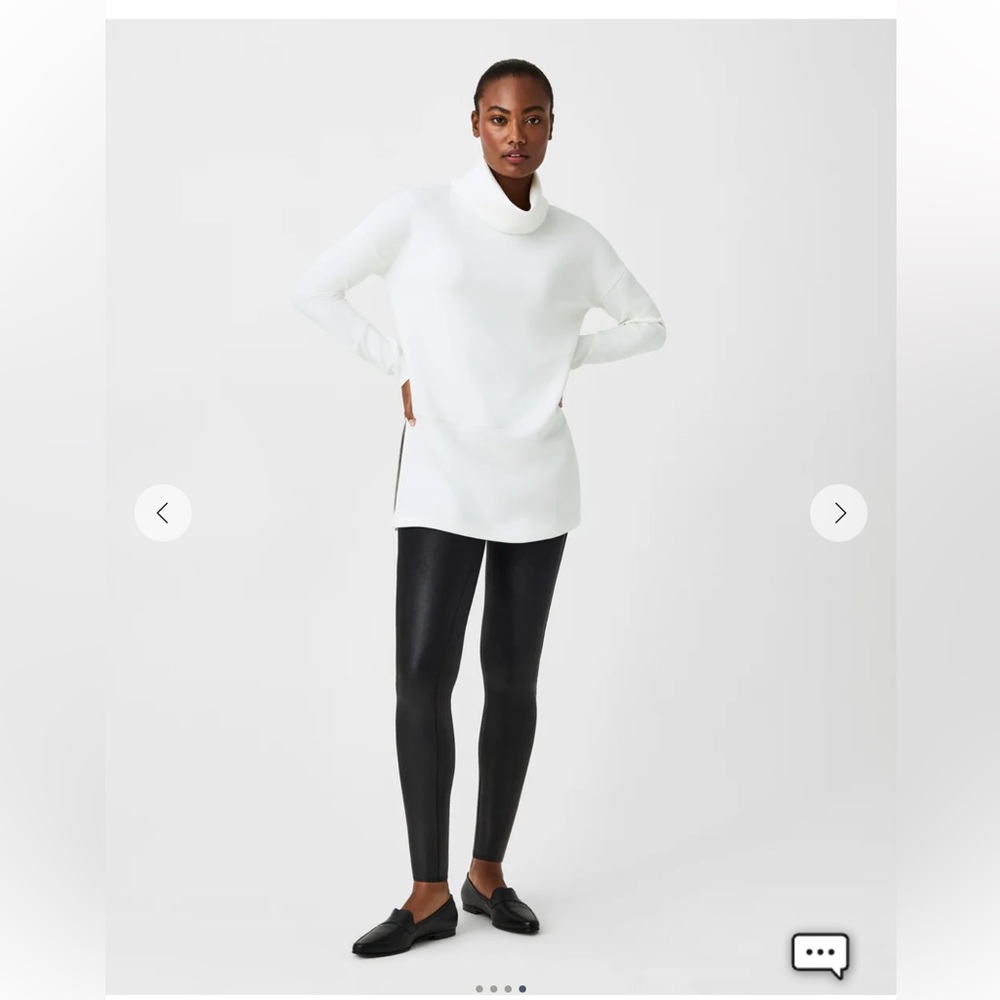 SPANX Faux Leather Leggings